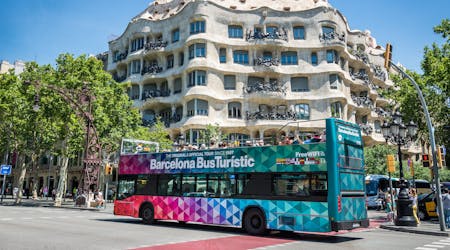 Biglietti hop-on hop-off per bus turistico a Barcellona